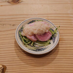 食堂 おがわ - 鴨のもも肉