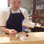 食堂 おがわ - フグヒレ酒