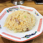 横浜家系ラーメン 剛麺家 - 半チャーハン