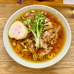 薄野軍鶏そば 嶋や - 軍鶏肉そば