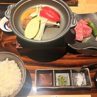 すき焼き 牛しゃぶ 松重 - 