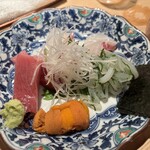 ぎおん 阪川 - お刺身盛り合わせ