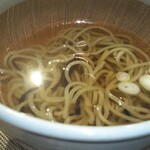 寿し芳 - 温かい青のり蕎麦(１００グラム)