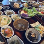 精進薬膳IPPUKU - ナスやひじき、おからの炊いたんシリーズ(°▽°)