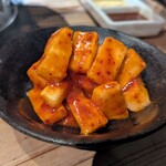 焼肉ホルモン 風土. - 山芋キムチ