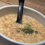 焼肉ホルモン 風土. - 究極の玉子スープ