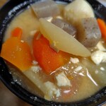 かぎもとや 中軽井沢本店 - もみじセットのけんちん汁