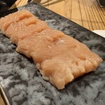 焼肉ホルモン 風土. - 特上ミノ昆布醤油漬け