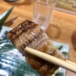 さざなみ - 酒のアテには蒲焼きより白焼きですね
