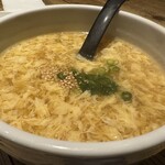 焼肉ホルモン 風土. - 究極の玉子スープ