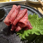 焼肉ホルモン 風土. - たん刺し