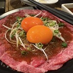焼肉ホルモン 風土. - 黒毛和牛カルパッチョ