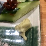 さざなみ - 付け合わせキュウリ