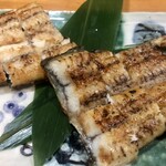 さざなみ - 小振りな白焼きでした