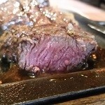 ハングリータイガー - フィレステーキ断面。