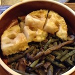 釜めし（れんこん）中にも小さい蓮根入ってます