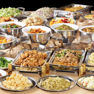 Authentic Chinese All-you-can-eat buffet for ＼1000 yen! / Recommended for welcome party lunch