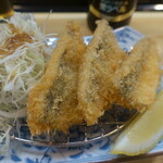 寿司・うなぎ 羽子吾 - アジフライ