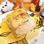 ふる里うどん  - おでんの豆腐 150円
      ※1番、煮えてる部分の場所から