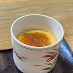 鮨まつ井 - イクラの茶碗蒸し