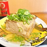 ふる里うどん  - うどんの出汁を味わいたくて
      別皿のネギを豆腐に……が(合いすぎます⤴︎⤴︎)