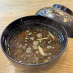 鮨まつ井 - あおさの赤だし