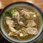マル金そば - とりそば大盛