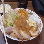 男気らーめん アカギ 新田木崎店 - 