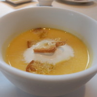 フランス料理 ル・クール - Aランチかぼちゃのスープ