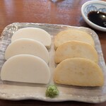 霄蕎庵 - 料理写真:「板わさ」