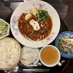 熊ヶ井旅館食堂 - 【Aセット　タンシチュー】