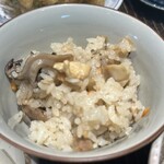 そばやし - かやくご飯