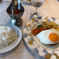 レストランアラスカ 築地店 - ハンバーグ