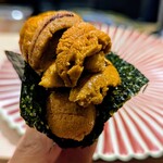 寿司福島 - ウニマウンテン