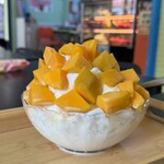 撞記 - 料理写真:マンゴーかき氷