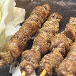 うま馬 - 鳥皮の焼鳥