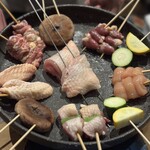 やき鳥 西むら - コースの串