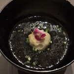 やき鳥 西むら - 鶏スープ