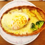 プランタンカフェレストラン - スペシャルランチ（1,430円） グラタンカレーハンバーグ