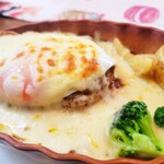 プランタンカフェレストラン - スペシャルランチ（1,430円） グラタンカレーハンバーグ