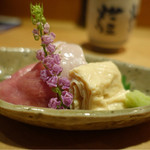 焼鳥 みずき - 湯葉、うま～♡