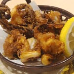 佐渡廻転寿司 弁慶 - イカゲソ揚げ