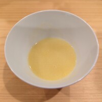 銀座 きた川 - とうもろこしの汲み出し