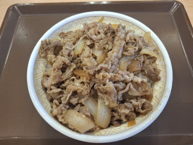 すき家 38号釧路鳥取店 - 新富士（牛丼）の写真