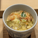 すしやのたい悟 - 茶碗蒸し　断面図