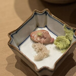 すしやのたい悟 - オコゼ肝×塩わさび