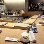 すしやのたい悟 - カウンター席