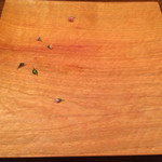 カセント - 2014年9月再訪。サンマと黒イチジクを米粉を使った焼き菓子と。え？見えない？？？