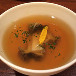 カセント - 2014年9月再訪。蝦夷鮑のフラン。