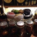 the BAR ACE - H26.9 　季節のフレッシュフルーツ前の席へ